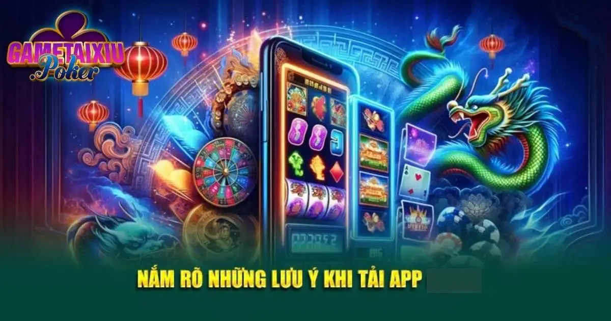 Lưu ý tải tài xỉu